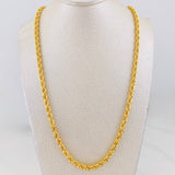 Rope Chain 14.8g / 24 in / 4.2mm Yellow Gold 18K