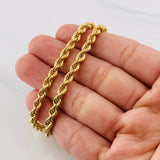 Rope Chain 14.8g / 24 in / 4.2mm Yellow Gold 18K