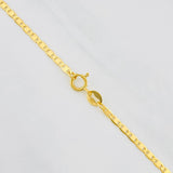 Flat Mariner Chain 2.45g / 18 in / 1.57mm Yellow Gold 18K