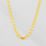 Cadena Escalera Plana 3.65g / 18 in / 2.16mm Oro Amarillo 18K