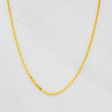 Cadena Veneciana 2.75g / 18 in / 0.72mm Oro Amarillo 18K