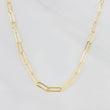 Paperclip Chain 1g / 18 in / 2.08mm Yellow Gold 18K