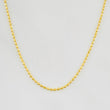 Cadena Mini Militar 1.45g / 18 in / 1mm Oro Amarillo 18K