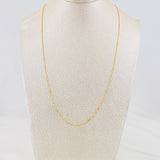 Mini Military Chain 2g / 18 in / 1mm Yellow Gold 18K