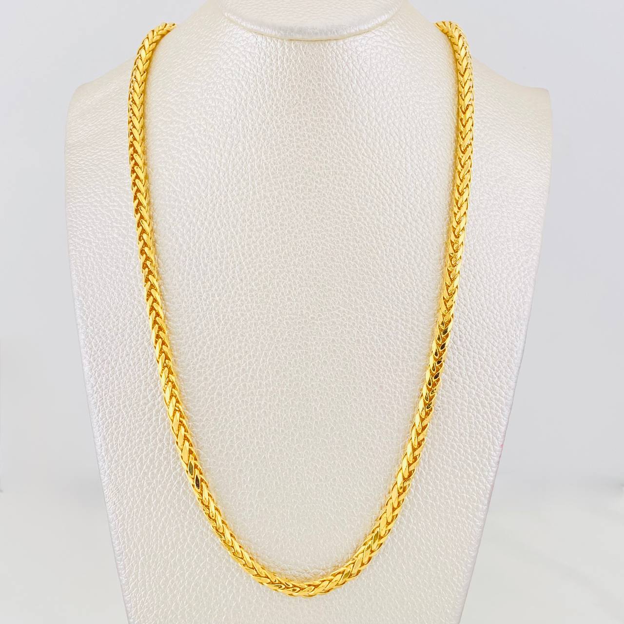 Cadena Franco 15.9g / 22 in / 3.74mm Oro Amarillo 18K