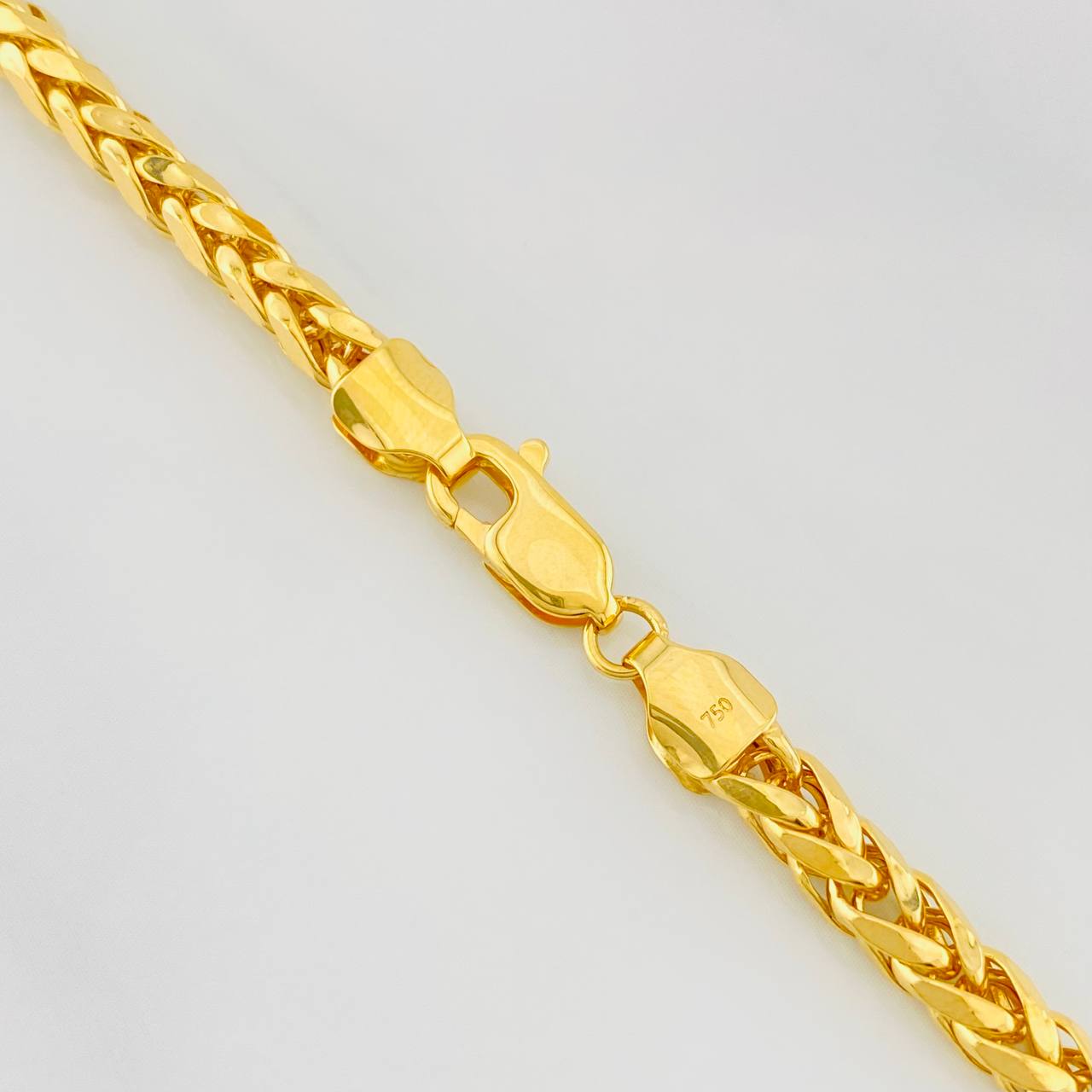 Cadena Franco 15.9g / 22 in / 3.74mm Oro Amarillo 18K