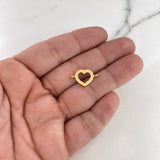 Charm Heart 1.05gr / 1.8cm / 18K Yellow Gold #