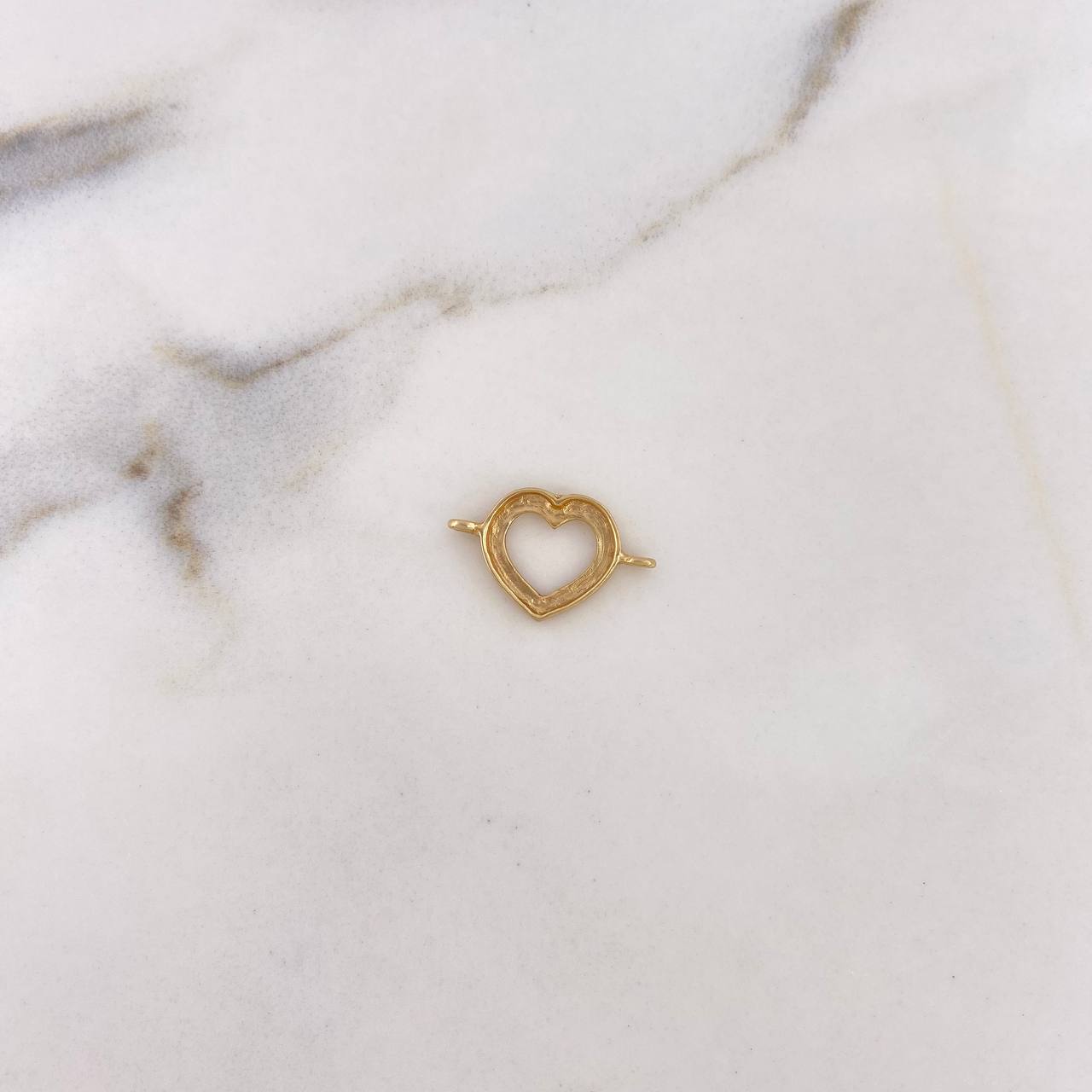 Charm Heart 1.05gr / 1.8cm / 18K Yellow Gold #