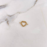 Charm Heart 1.05gr / 1.8cm / 18K Yellow Gold #