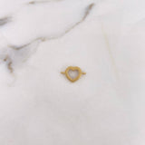 Charm Heart 1.05gr / 1.8cm / 18K Yellow Gold #