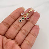 Pendant Dense Cross 2.6 g / 1 1/4 in 18K Yellow Gold