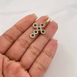 Pendant Dense Cross 2.6 g / 1 1/4 in 18K Yellow Gold