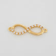 Charm Infinite 0.95 g / 1/4 in 18K Yellow Gold