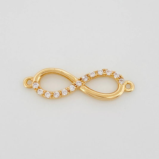 Charm Infinite 0.95 g / 1/4 in 18K Yellow Gold
