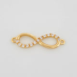 Charm Infinite 0.95 g / 1/4 in 18K Yellow Gold