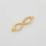 Charm Infinite 0.95 g / 1/4 in 18K Yellow Gold