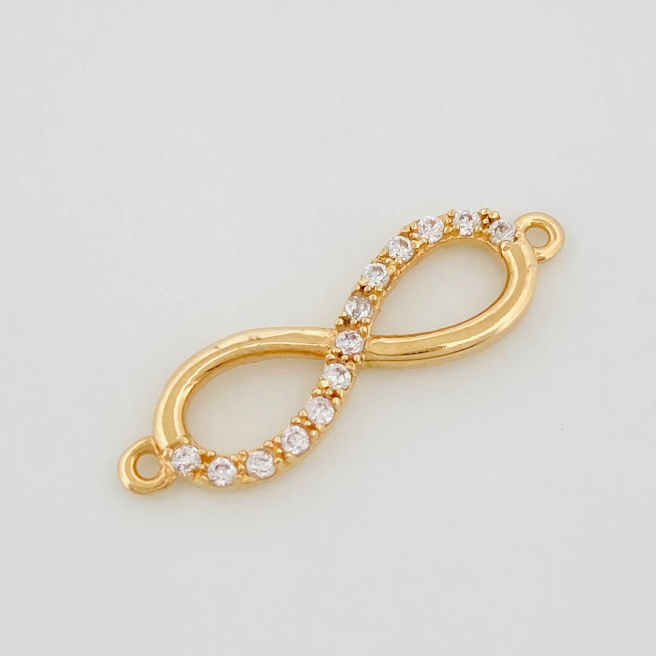 Charm Infinite 0.95 g / 1/4 in 18K Yellow Gold