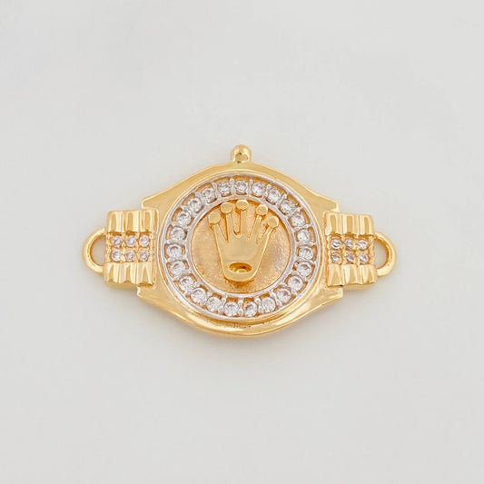 Charm Strap Crown 3.35 g / 3/4 in 18K Yellow Gold