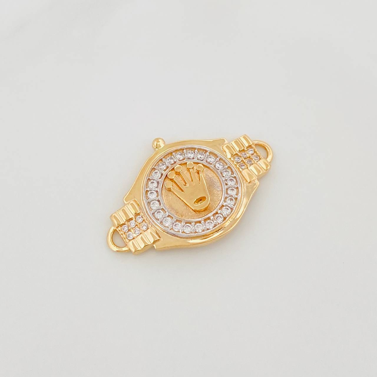 Charm Strap Crown 3.35 g / 3/4 in 18K Yellow Gold