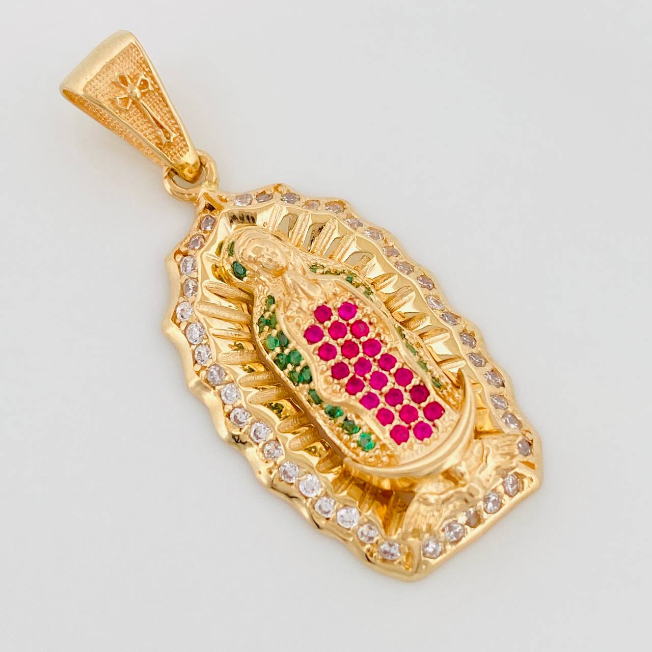 Dije Virgen Guadalupe 5.2 g / 1 1/2 in Oro Amarillo 18K