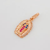 Dije Virgen Guadalupe 1.2 g / 3/4 in Oro Rosa 18K