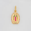 Dije Virgen Guadalupe 1.3 g / 3/4 in Oro Amarillo 18K