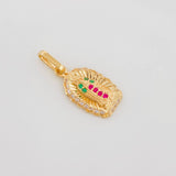 Dije Virgen Guadalupe 1.3 g / 3/4 in Oro Amarillo 18K