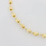 Military Type Bracelet 3.3 g / 7 3/4 in / 4 mm 18K Yellow Gold