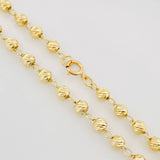 Bracelet Military Type 3.15 g / 7 3/4 in / 4 mm Yellow Gold 18K