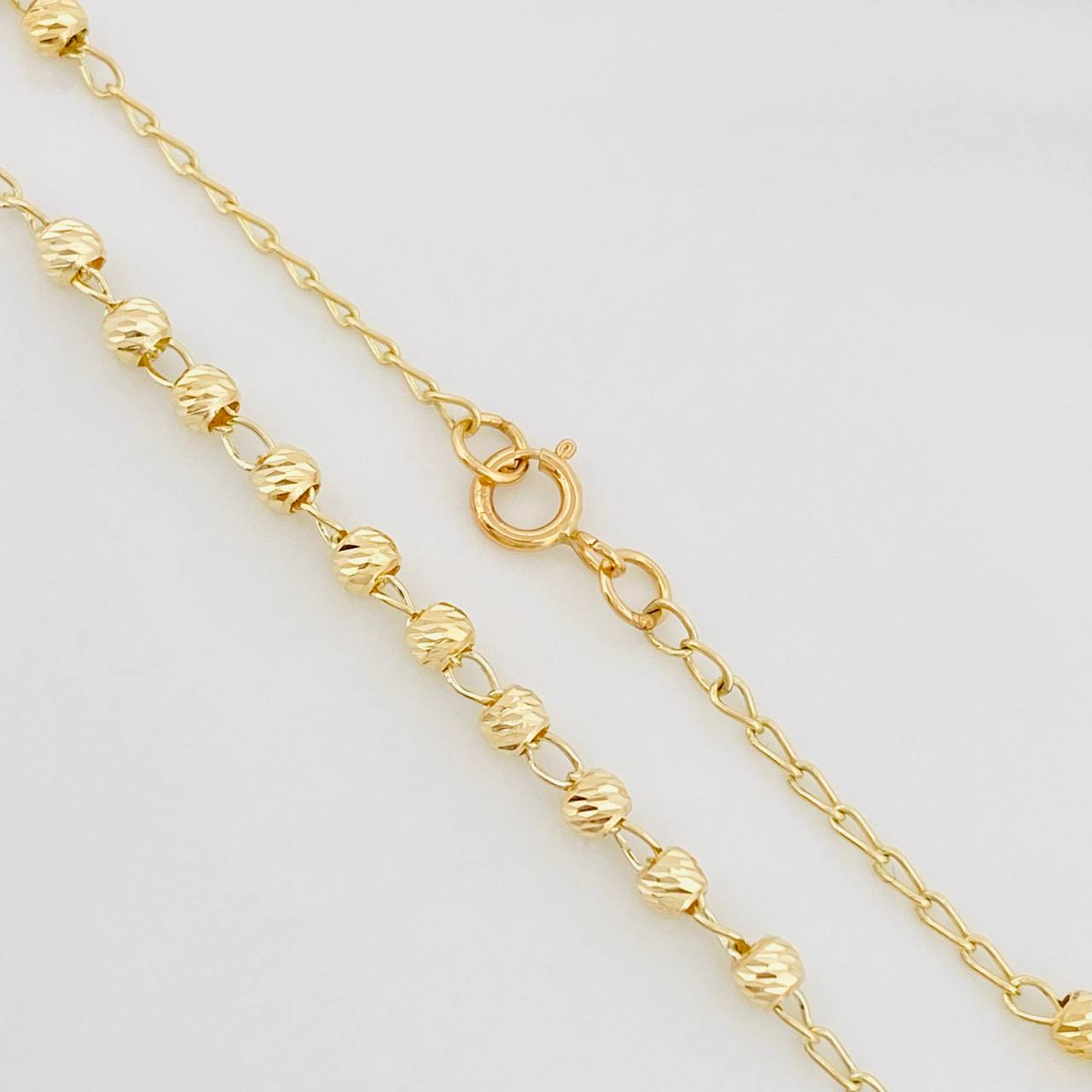 Miraculous Virgin Rosary Cross 5.9 g / 20 3/4 in / 3 mm 18K Yellow Gold