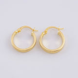 Candongas Maura 1.5g / 3/4 in Oro Amarillo 18K