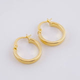 Candongas Maura 1.5g / 3/4 in Oro Amarillo 18K