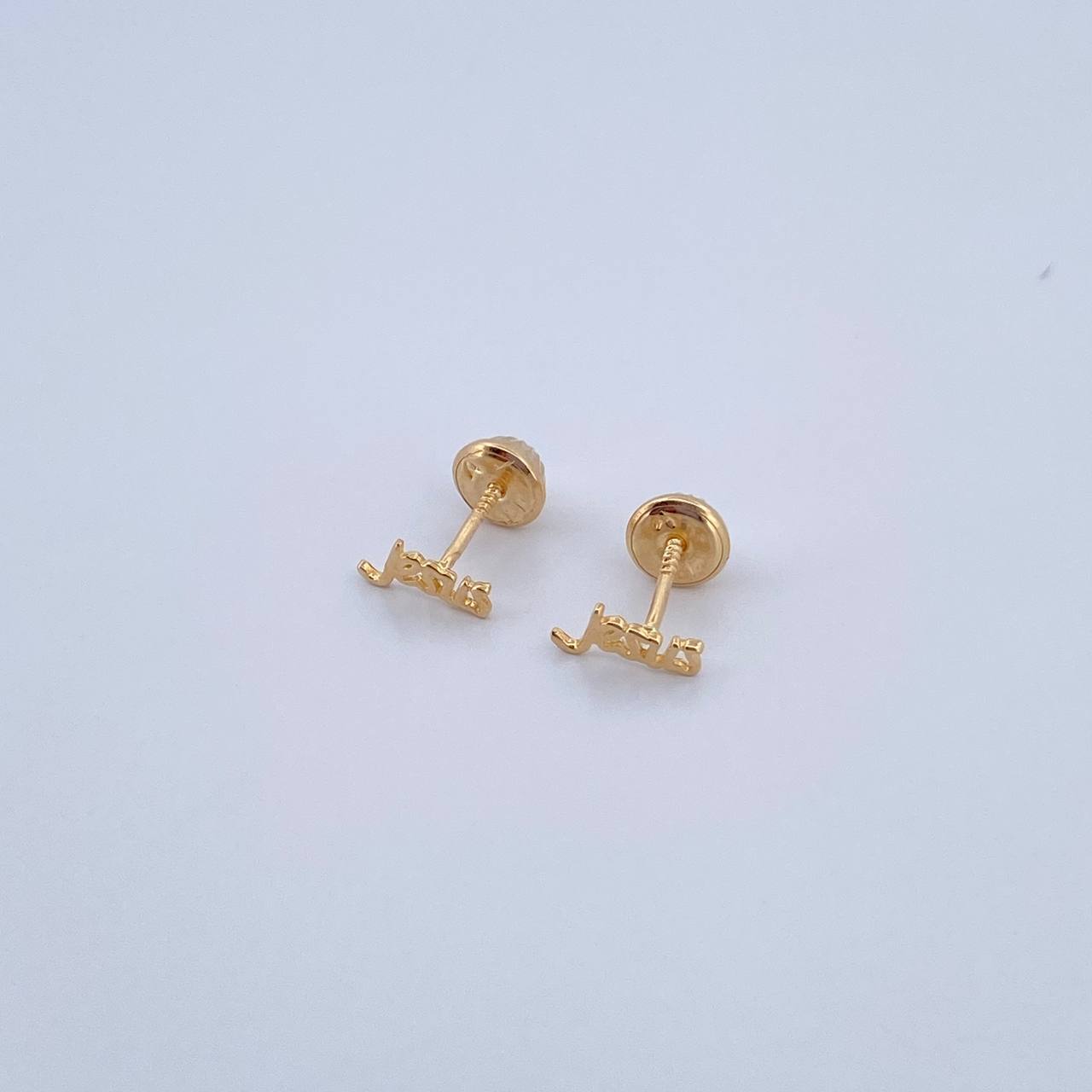 Topos Jesus 0.55gr / Oro Amarillo 18K &