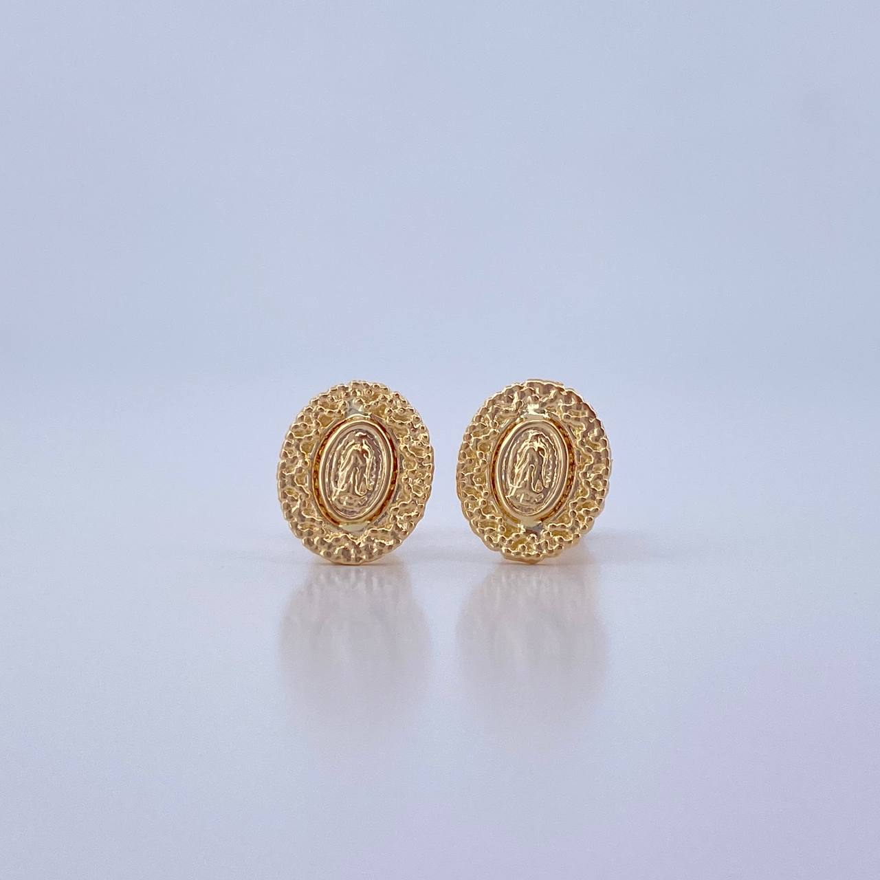 Topos Virgen Guadalupe 1.2gr / Medalla Oro Amarillo 18K &