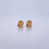 Topos Grano Café 0.5gr / Diamantados Oro Amarillo 18K &