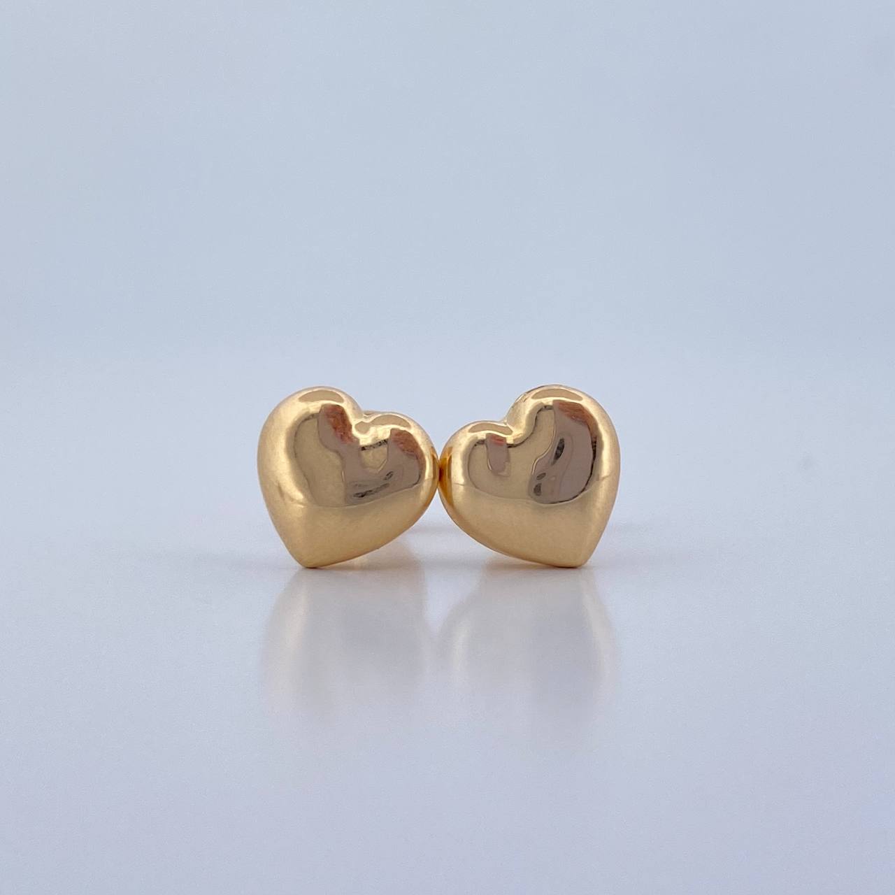 Topos Corazon 0.65gr / Troquelados Oro Amarillo 18K &