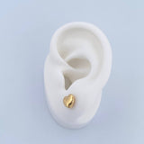 Topos Corazon 0.65gr / Troquelados Oro Amarillo 18K &