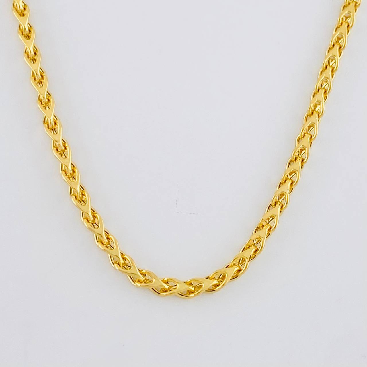Cadena Franco 6.4 g / 23 1/2 in / 2.2 mm Oro Amarillo 18K