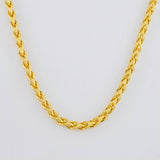 Cadena Franco 6.45 g / 23 1/2 in / 2.2 mm Oro Amarillo 18K