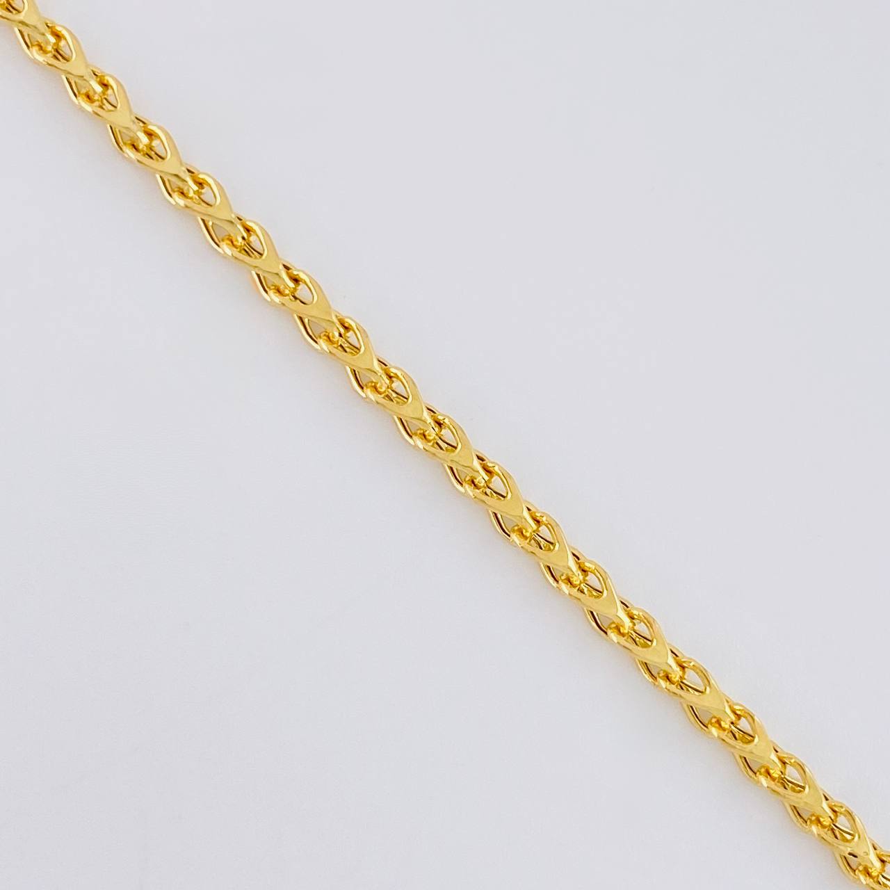 Cadena Franco 6.4 g / 23 1/2 in / 2.2 mm Oro Amarillo 18K