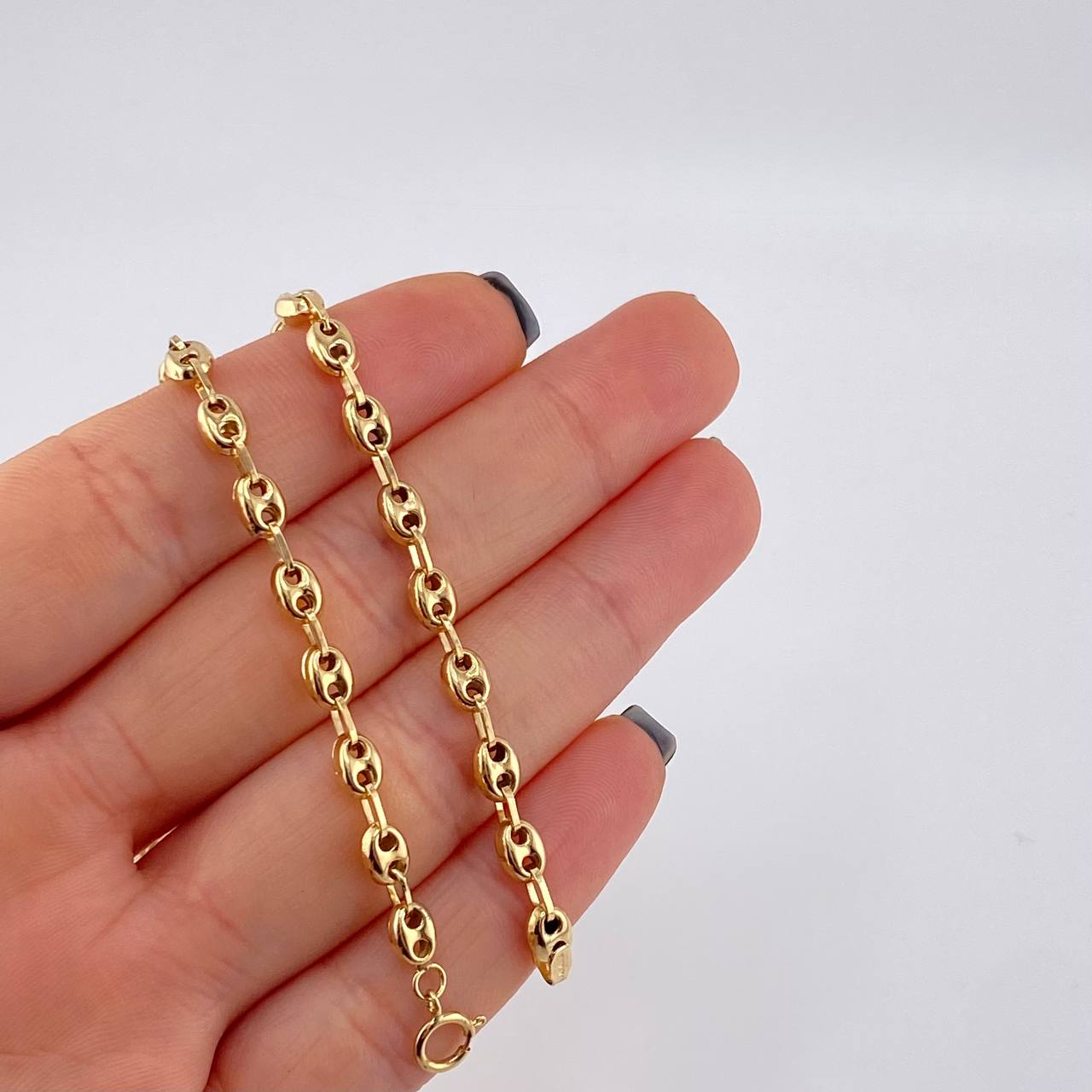 Cadena Gc 9.75 g / 24 1/4 in / 4.45 mm Oro Amarillo 18K