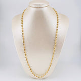 Cadena Gc 9.75 g / 24 1/4 in / 4.45 mm Oro Amarillo 18K