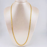 Cadena Cubana 6.95 g / 25 in / 3.3 mm Oro Amarillo 18K