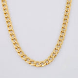 Cadena Cubana 7.6 g / 24 in / 4.2 mm Oro Amarillo 18K