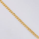 Cadena Cubana 7.6 g / 24 in / 4.2 mm Oro Amarillo 18K