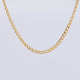 Cadena Cubana 8.15 g / 31 1/2 in / 2.95 mm Oro Amarillo 18K