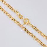 Cadena Cubana 8.15 g / 31 1/2 in / 2.95 mm Oro Amarillo 18K