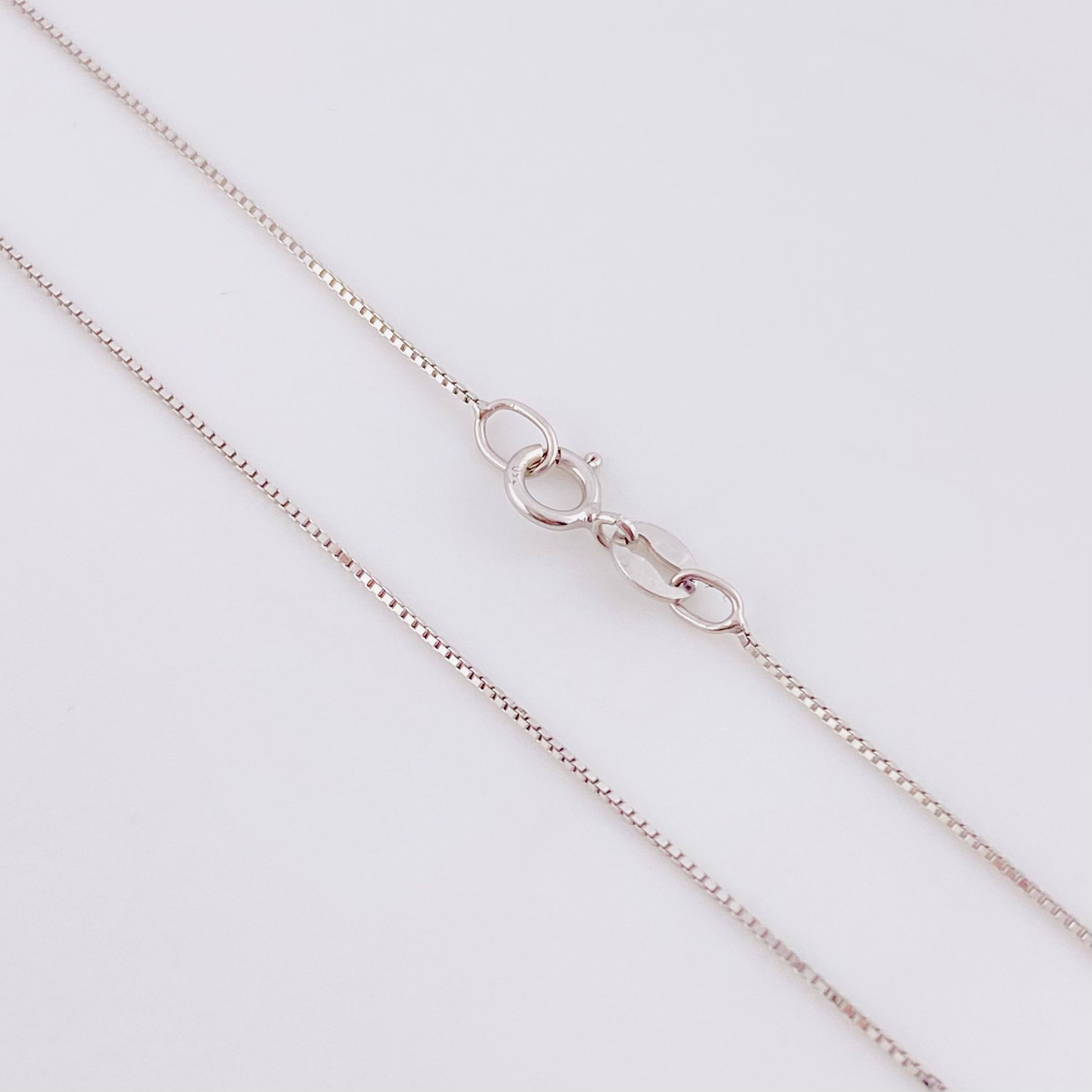 Cadena Venenciana 1.4 g / 19 3/4 in / 0.6 mm Oro Blanco 18K