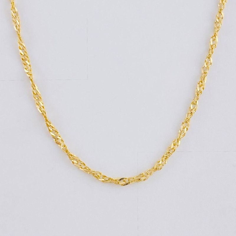 Singapore Chain 3.45 g / 29 in / 1.45 mm Yellow Gold 18K