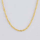 Singapore Chain 3.45 g / 29 in / 1.45 mm Yellow Gold 18K